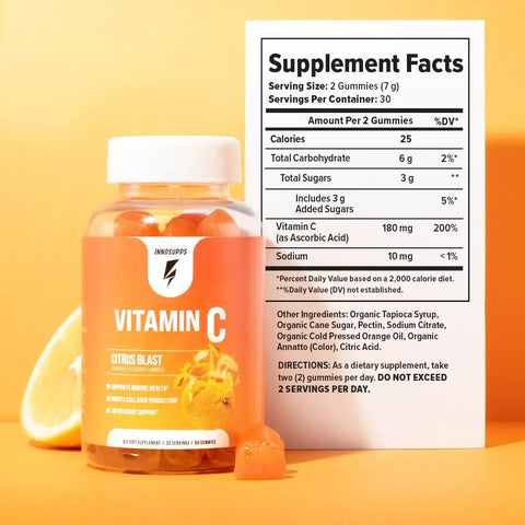 VITAMIN C GUMMIES - TRL NUTRITIONInno Supps