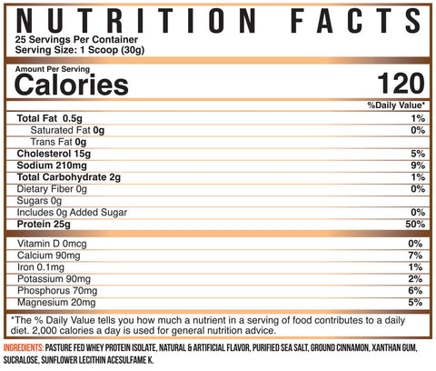 ISO-PF PASTURE FED ISOLATE