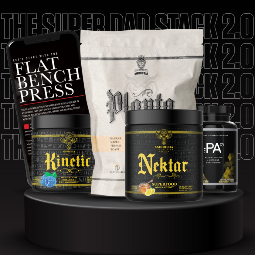 Ambrosia collective Supplements UK Super Dad Stack 2.0 – TRL NUTRITION
