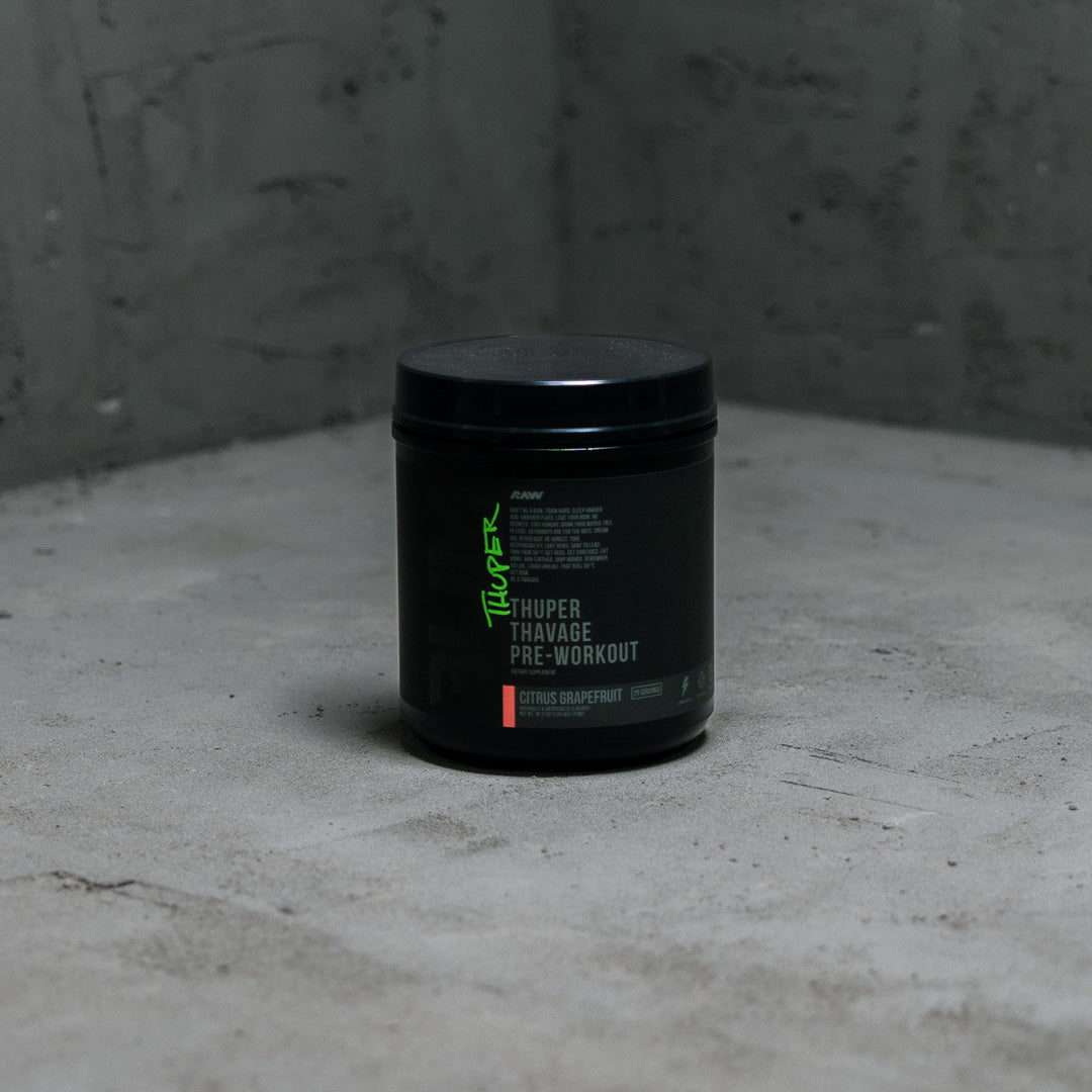 Thuper CBUM Thuper Thavage pre TRL NUTRITION