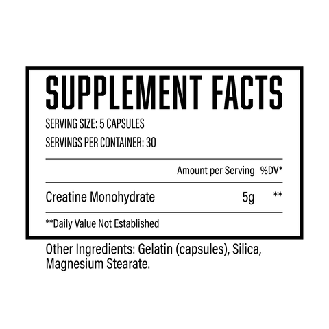 Creatine Monohydrate Pills by Huge Supplements - TRL NUTRITIONHuge Supplements