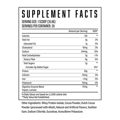 HUGE ISOLATE by Huge Supplements - TRL NUTRITIONHuge Supplements