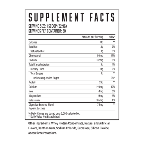 HUGE WHEY by Huge Supplements - TRL NUTRITIONHuge Supplements