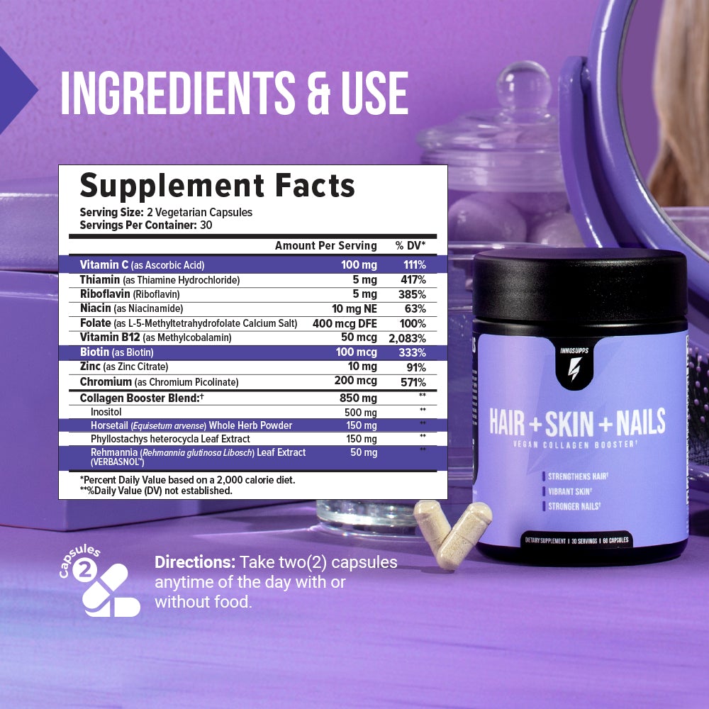 Innoplus Supplement Innosupps Hair skin nails - Inno Supps - TRL NUTRITION