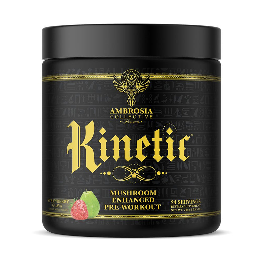 MUSHROOM ENHANCED PREWORKOUT Ambrosia Collective TRL NUTRITION