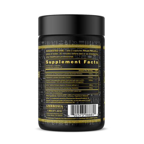 RITUAL-PM™ SLEEP DEEP, RISE RENEWED by Ambrosia Collective - TRL NUTRITIONAmbrosia Collective